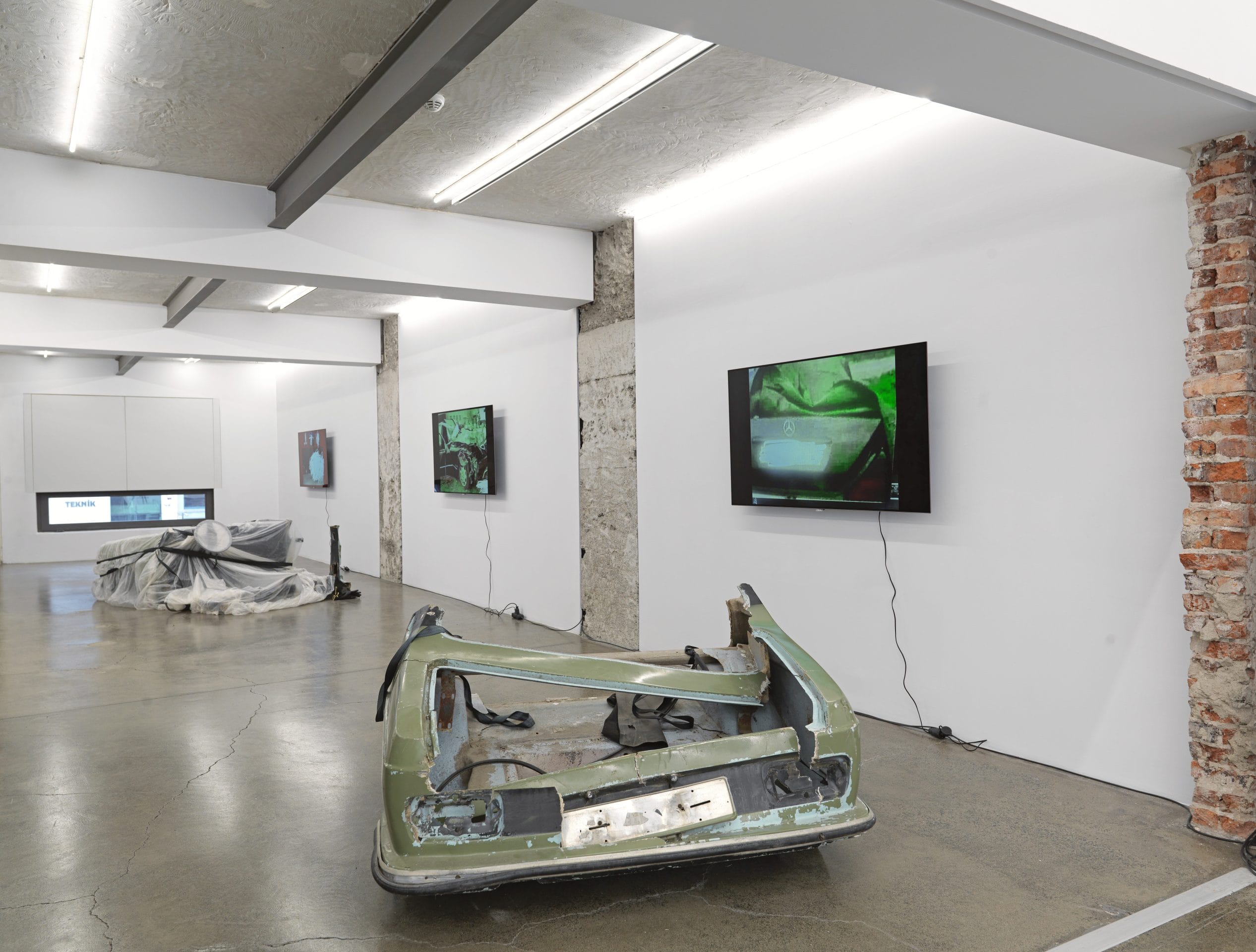 Installation view: Bygone Innocence by Göksu Kunak photos by Hadiye Cangökce; courtesy Göksu Kunak, Pilevneli Gallery