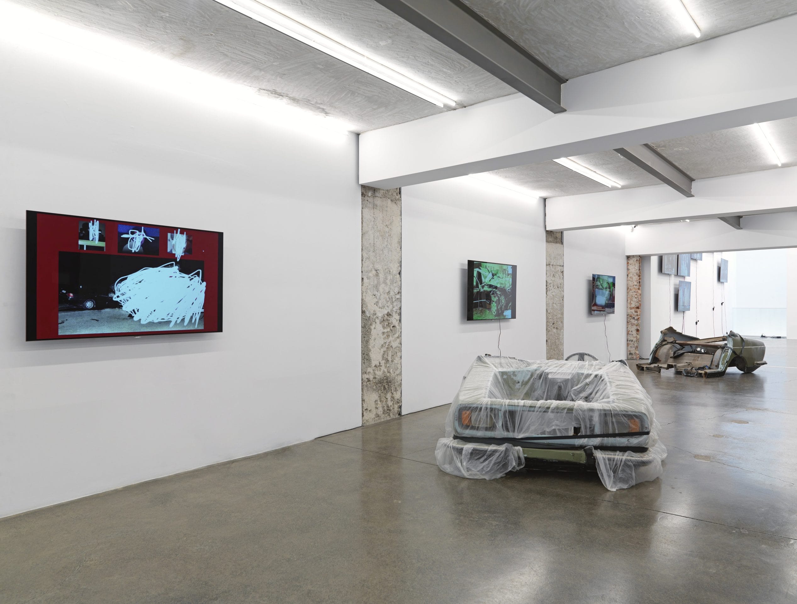 Installation view: Bygone Innocence by Göksu Kunak photos by Hadiye Cangökce; courtesy Göksu Kunak, Pilevneli Gallery