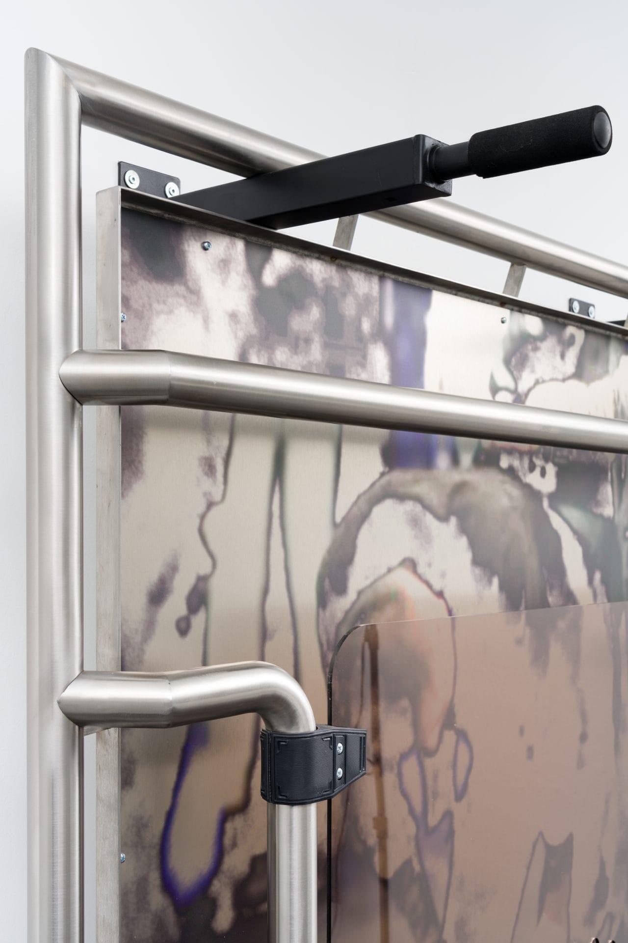 exhibition view: "Apotheke" by Hannah Rose Stewart at Sandy Brown Gallery, Berlin, courtesy by the gallery.